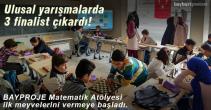 Matematik Atölyesi 3 finalist çıkardı.