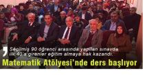 ‘Matematik Atölyesi’nde eğitimler başlıyor.