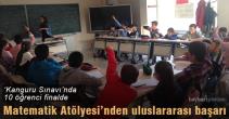 Matematik Atölyesi‘nin 10 öğrencisi Kanguru sınavında finalde.