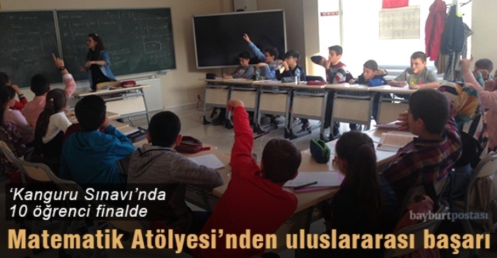 Matematik Atölyesi‘nin 10 öğrencisi Kanguru sınavında finalde.